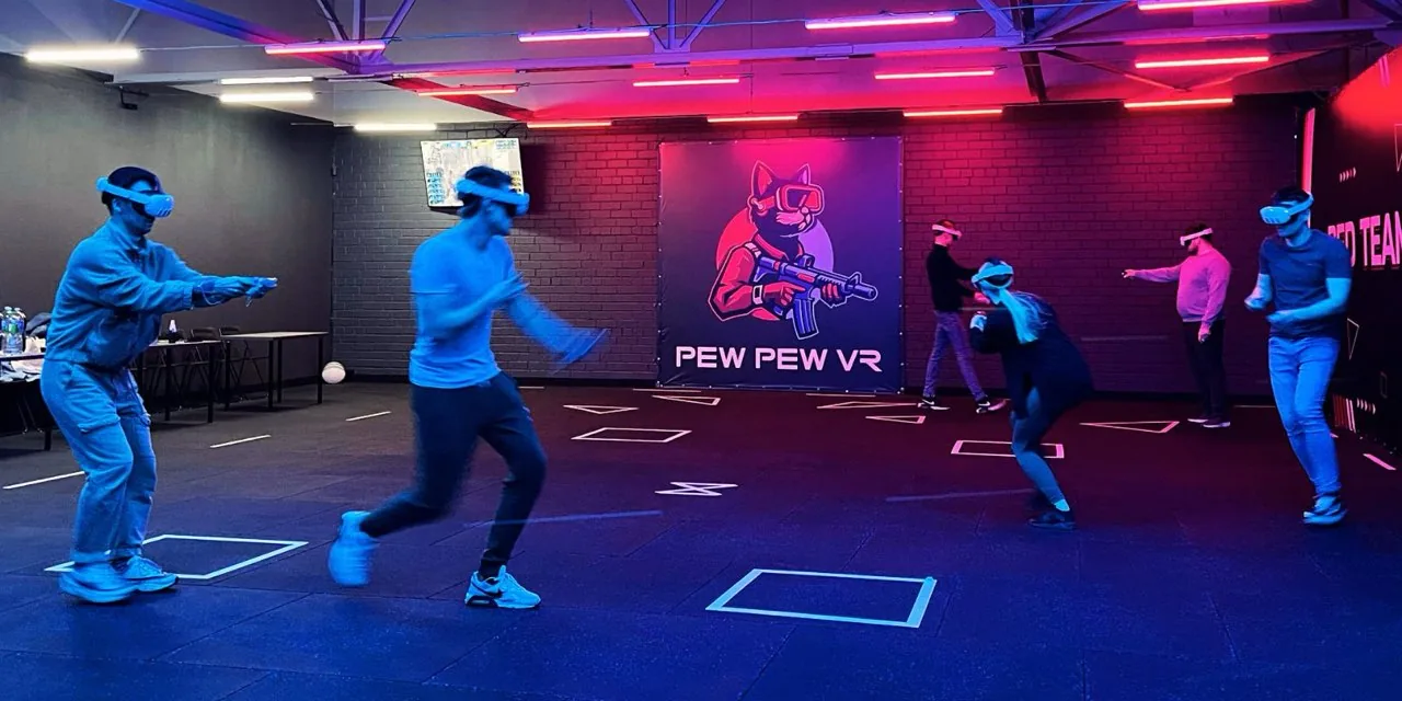 PEW PEW VR – virtualios realybės pramogos visai šeimai, gimtadieniams ir įmonių vakarėliams
