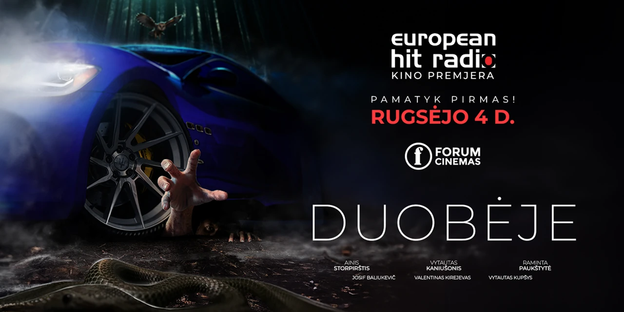 Premjera! Pirmasis lietuviškas išgyvenimo trileris „Duobėje“ – jau netrukus Forum Cinemas kino teatruose!